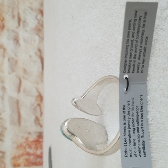 New Robert Lee Morris Soho Oval Stone Bracelet - Picture 10 of 10